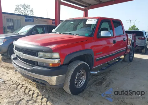2002 Chevrolet Silverado 2500Hd Ls from USA, damaged, VIN 1GCHK23U82F159534